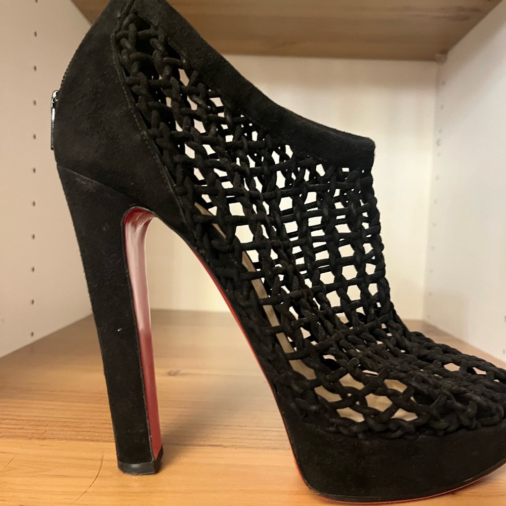 Black Christian Louboutins